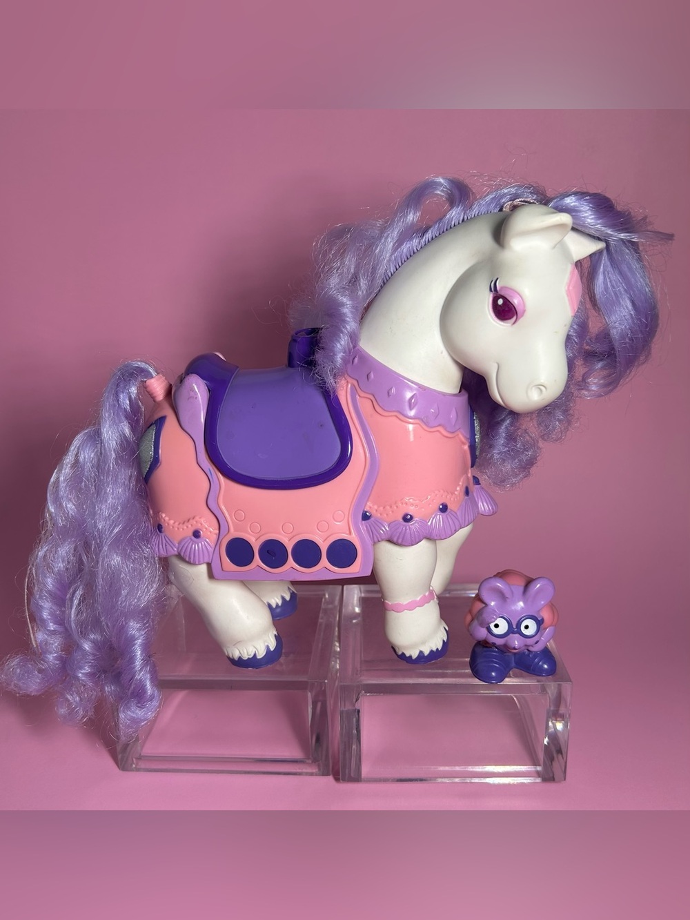 Vintage Keypers Diamond the Horse & Finder Dash Figure